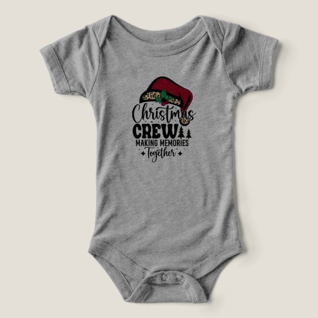 Santa Hat Christmas Crew Matching Family (Design Vorderseite)