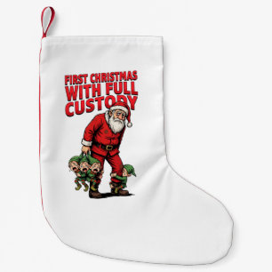 Santa hat volles Sorgerecht Elfen Weihnachten Lust Kleiner Weihnachtsstrumpf