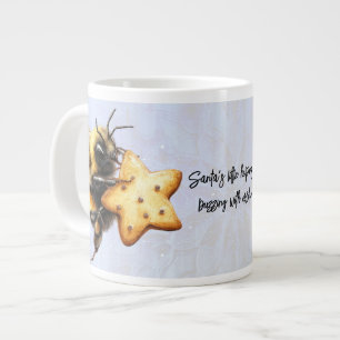 Santa Helferlein Summen Vor Aufregung Jumbo-Tasse