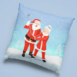 Santa Helping Mrs. Claus mit ihrem Golfschwung Kissen<br><div class="desc">Genießen Sie den Urlaubssinn mit dem Weihnachtsbaum und dem Weihnachtsbaum Claus Golf Swing. Dieses herzliche Geschenk und die festliche Dekoration in einem werden Ihren Lieben Freude bringen und eine skurrile Touch zu Ihrem Zuhause.</div>