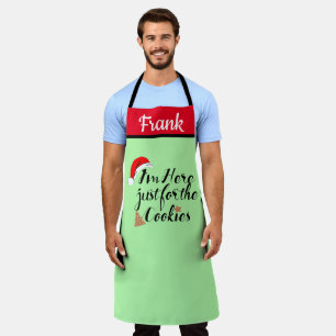 Santa hier nur für Cookies Personalisierte benutze Schürze