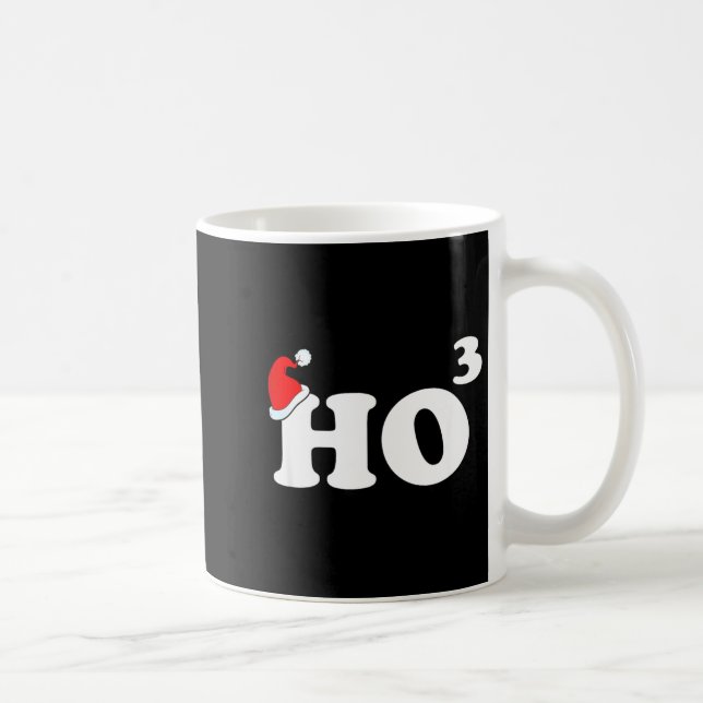 Santa Ho3 Ho Cubed Gift Women Men Teacher Funny Ch Kaffeetasse (Rechts)