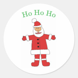 Santa Ho Ho Ho Aufkleber
