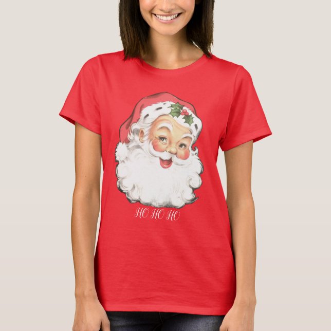 Santa Ho Ho Ho Shirt (Vorderseite)