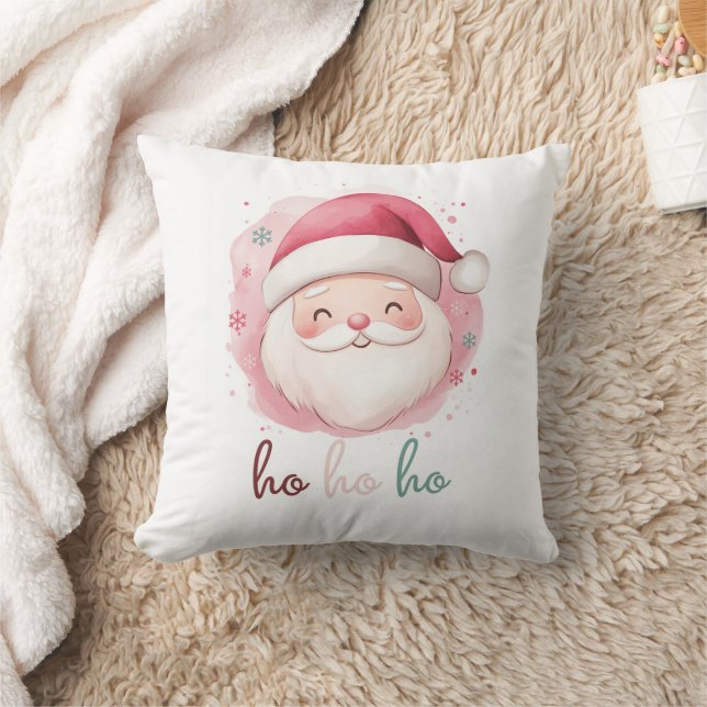Santa Ho Ho Ho Throw Kissen (Decke)