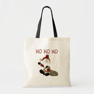 Santa HO HO Tshirts und Geschenke Tragetasche