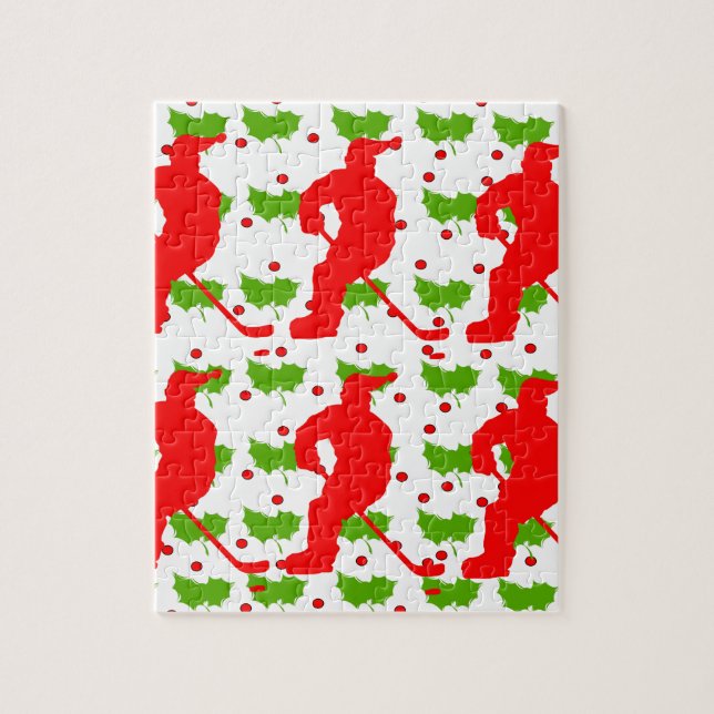 SANTA HOCKEY PUZZLE (Vertikal)