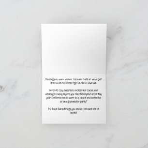 Santa Holding Angelpol by shack Weihnachten