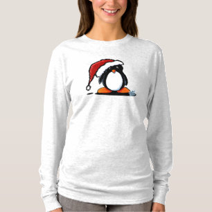 Santa Humphrey Penguin (dunkle Bekleidung) Shirt