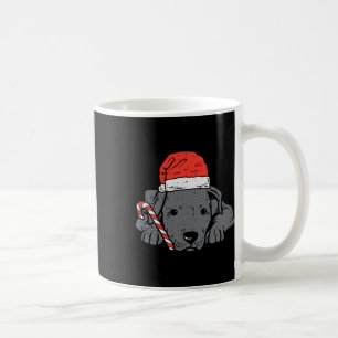 Santa Hut Pitbull Pit Hund Weihnachten Xmas Frauen Kaffeetasse