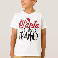 Santa I war Gerahmt