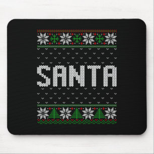 Santa Ich bin so gut Santa Came zweimal Paare Ugly Mousepad