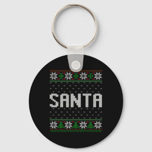 Santa ich bin so gut Santa kam zweimal Paare Hässl Schlüsselanhänger