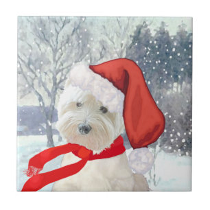 Santa in Boots Fliese