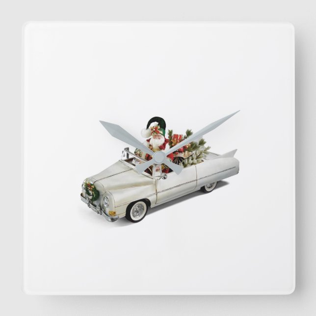 **SANTA IN CABRIO** UHR (Vorderseite)