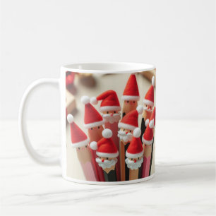 Santa in Pencil Eine Tasse voller Urlaubsstimmung/