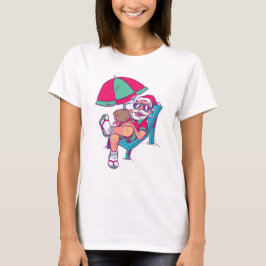 SANTA IN VACATION CHRISTMAS IM JULI T-Shirt