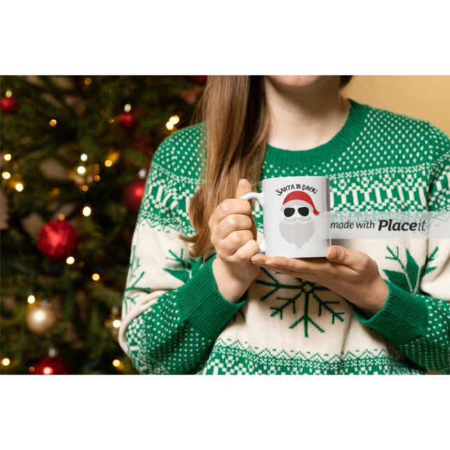 Santa is back tasse (It's that Holiday saison again!)