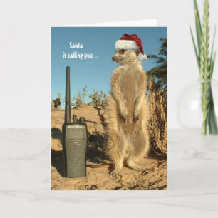 Santa is calling you - Seasons greetings 3 Feiertagskarte