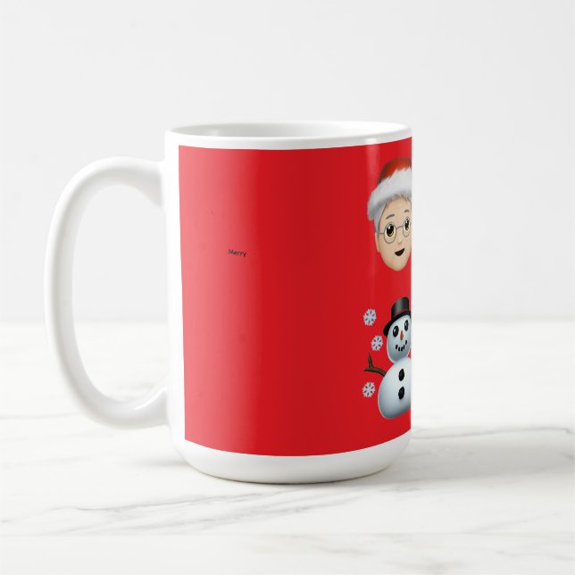 Santa is in town kaffeetasse (Links)