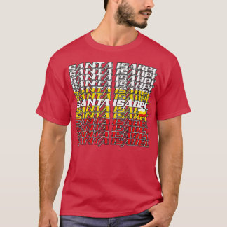 Santa Isabel Kaskade Text 3 T-Shirt