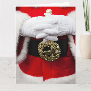 SANTA IST EINE FUNNY JOKE Grußkarte Karte