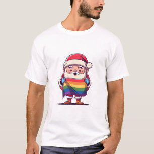 Santa ist Gay Weihnachten T-Shirt