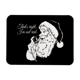 Santa ist nicht real —.pnng magnet