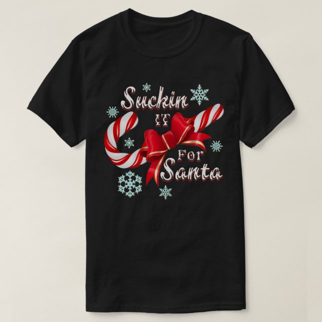 santa_ist zum Kotzen_2024 T-Shirt (Design vorne)
