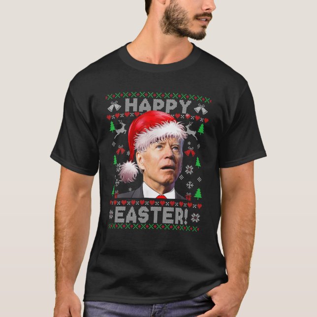 Santa-Joe-Biden-Christmas-—Geschenk T-Shirt (Vorderseite)