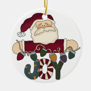 Santa Joy Keepake Ornament