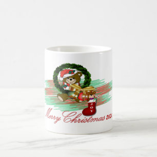 Santa Joy Sock Weihnachtsfeiertage Tasse