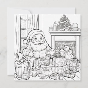 Santa-Kamin-Geschenke für Kinder Weihnachten Ausma