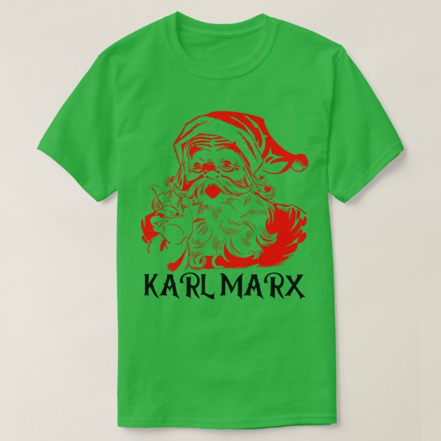 Santa Karl Marx T-Shirt (Design vorne)