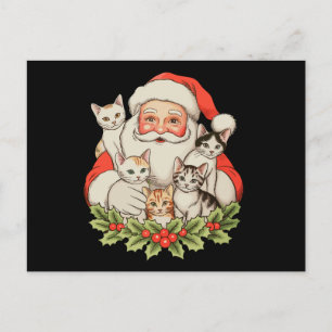 Santa Kätzchen Katzen Weihnachten Xmas Urlaub