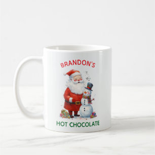 Santa-Kinder Weihnachtsfest Weihnachten Süßer Schn Kaffeetasse