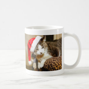 Santa Kitty Painterly Coffee Tasse