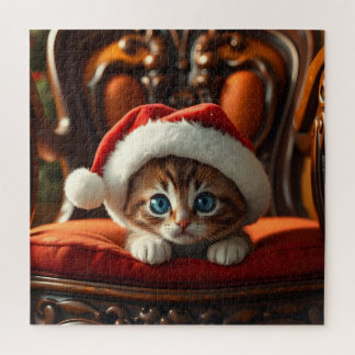 Santa Kitty Puzzle