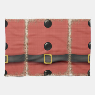 Santa-Klausel-Anzug mit Gürteltasten Handtuch