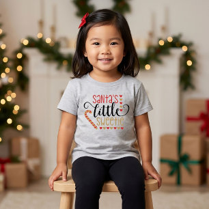 Santa Kleiner Süßer Weihnachtsgeschenk Baby T-shirt