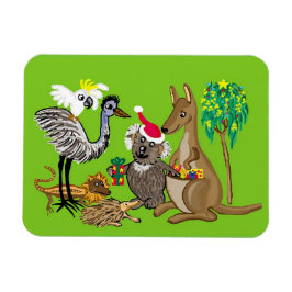 Santa koala Weihnachten in Australien Magnet