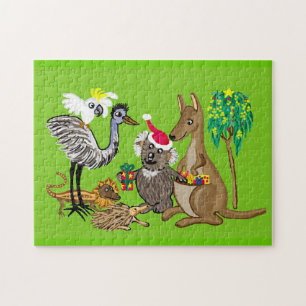 Santa Koala Weihnachtsgeschenke Puzzle