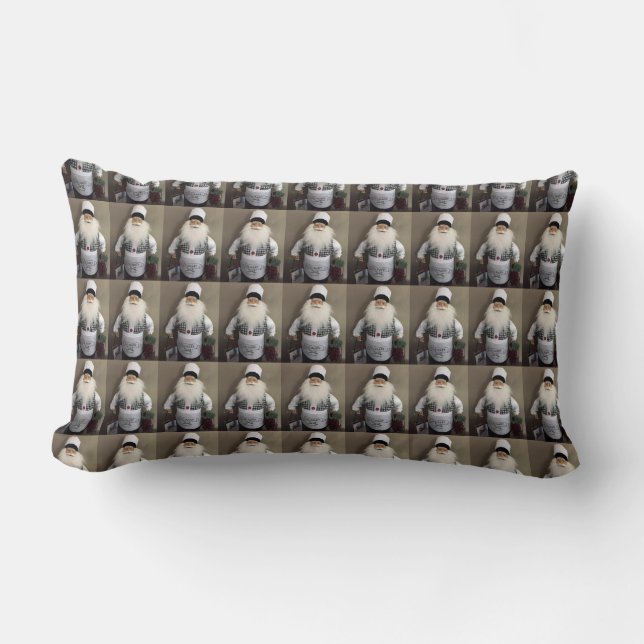 SANTA KOCH/COOK CHRISTMAS TOSS PILLOW LENDENKISSEN (Vorderseite)