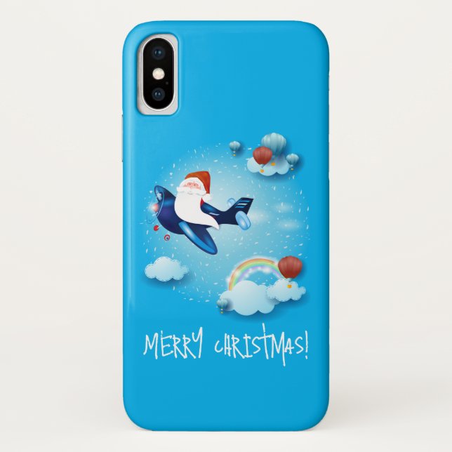 Santa kommt Case-Mate iPhone hülle (Rückseite)