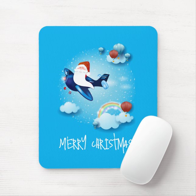 Santa kommt mousepad (Mit Mouse)