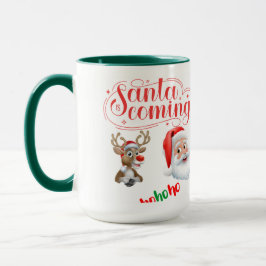 Santa kommt tasse