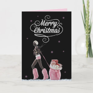 SANTA KÖNNTE NIE WEIHNACHTSKARTE KARTE