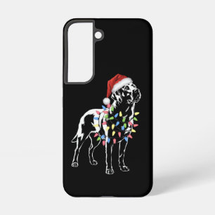 Santa Labrador Retriever Christmas Light Hund Love Samsung Galaxy Hülle