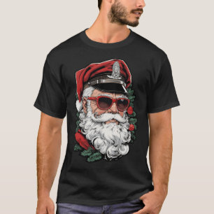 Santa Leder Daddyom von Finnlandribute Schwul Chri T-Shirt