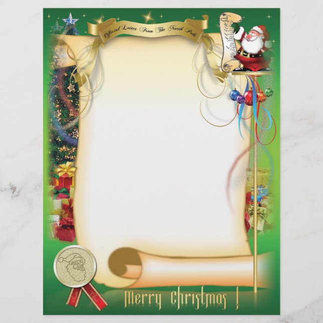 Santa Letter (Vorderseite)